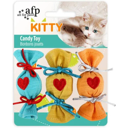 All for Paws
      
      
      ALL4PAWS Kitty Igračka za mačke Candy, tekstilna, 8.5x9x3cm