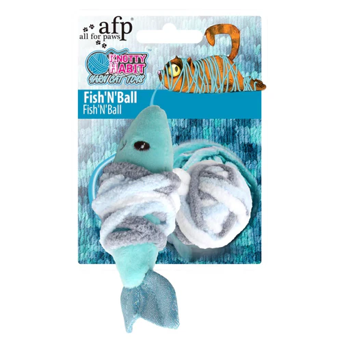 All for Paws
      
      
      ALL4PAWS Knotty Habit Igračka za mačke Ribica klupče