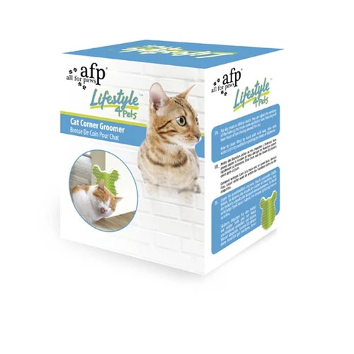 All for Paws
      
      
      ALL4PAWS Lifestyle 4Pets Četka za mačke Corner Groomer, ugaona, Zelena, 13,9cm
