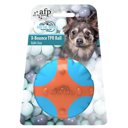 All for Paws
      
      
      ALL4PAWS Meta Ball Igračka za pse Lopta X-bounce Plavo narandžasta, 6,3cm