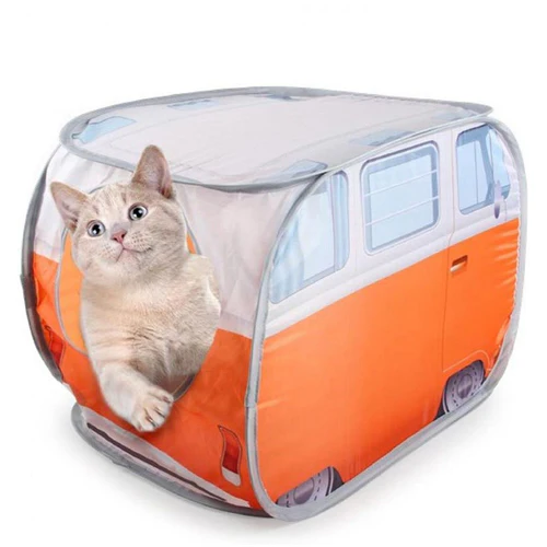 All for Paws
      
      
      ALL4PAWS Vintage Kućica za mačke Pop Up Minibus, 75x58x58cm