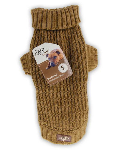All for Paws
      
      
      OUTLET ALL4PAWS Džemper za pse Lamb Dog, s ribarskim tkanjem, svetlo Braon