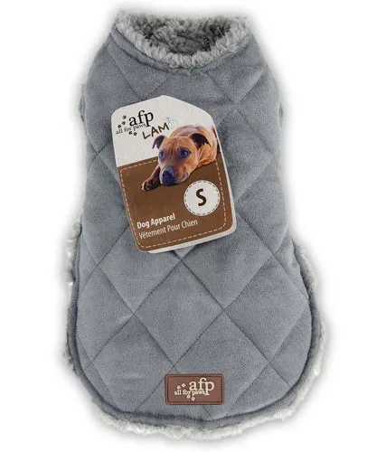 All for Paws
      
      
      OUTLET ALL4PAWS Jakna za pse Lamb Dog, s dijamantskim šavom, Siva