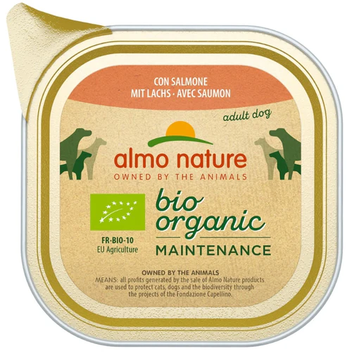 Almo Nature
      
      
       Biorganic Pašteta za pse s lososom, 100g