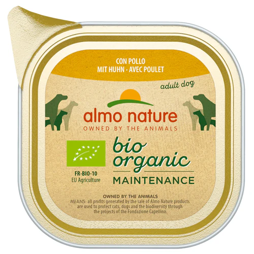Almo Nature
      
      
       Biorganic Pašteta za pse s piletinom, 100g