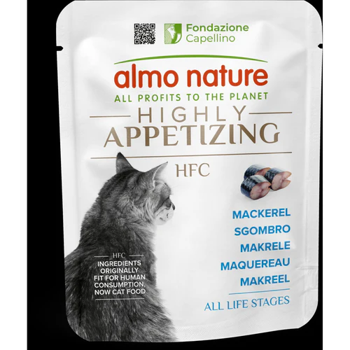 Almo Nature
      
      
       HFC Highly Appetizing kesica za izbirljive mačke sa skušom, 50g