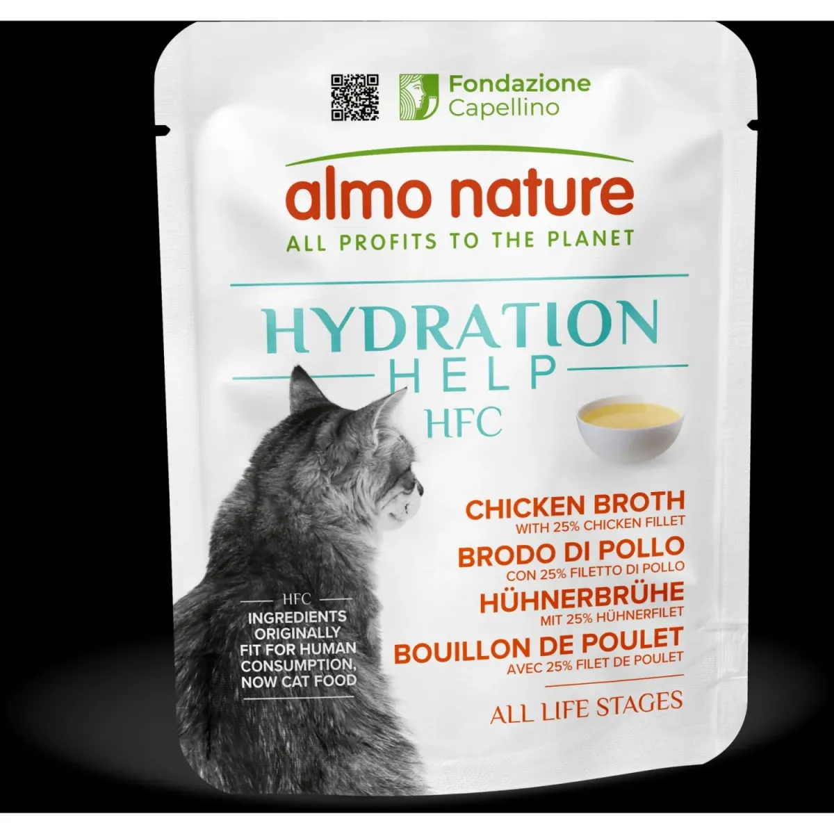 ALMO NATURE HFC Hydratation Help kesica za mačke s piletinom, 50g