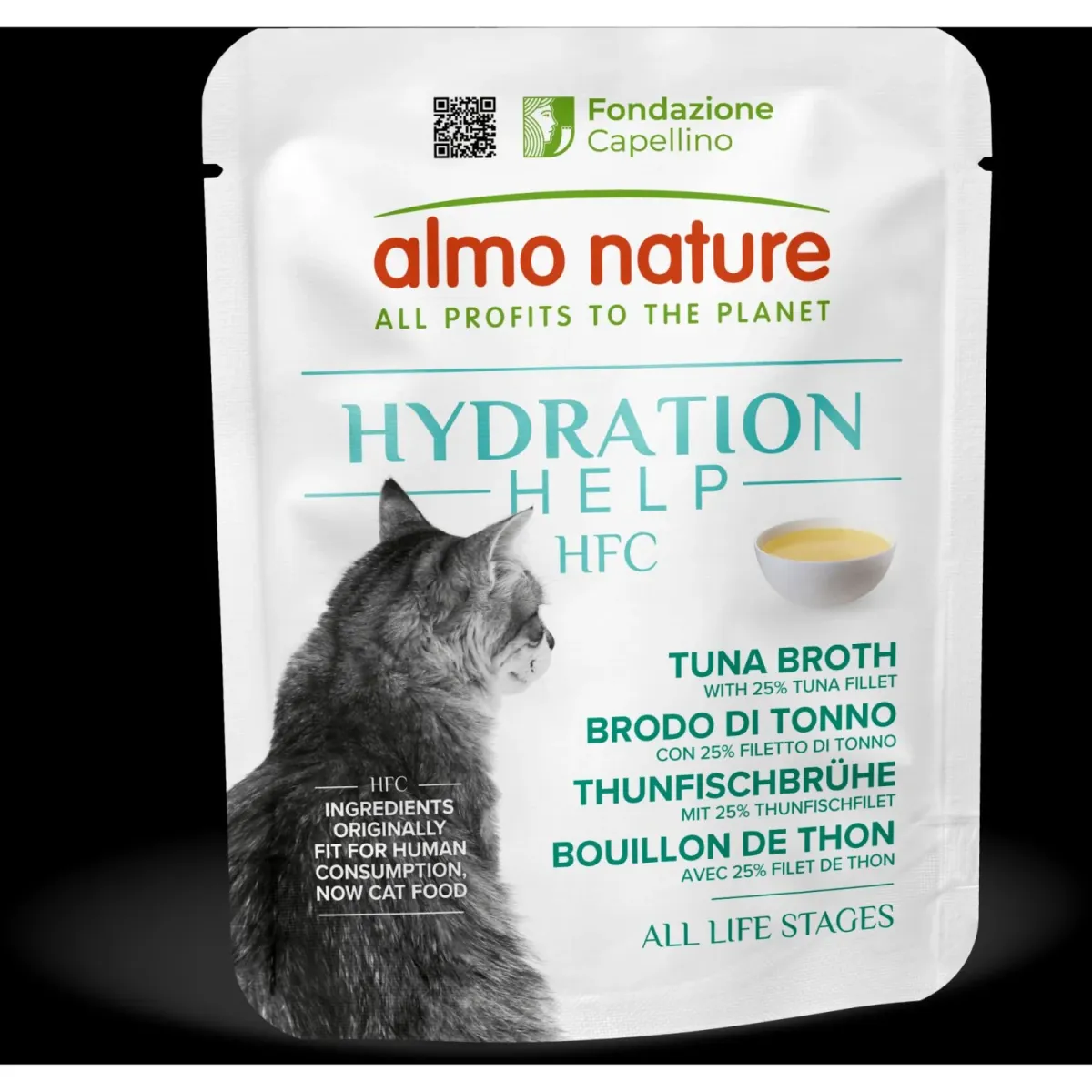 ALMO NATURE HFC Hydratation Help kesica za mačke s tunom, 50g