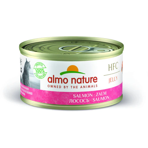 Almo Nature
      
      
       HFC Jelly konzerva za mačke s lososom, 70g
