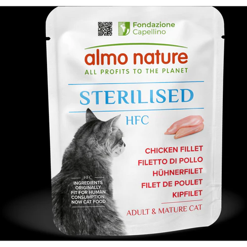 Almo Nature
      
      
       HFC Sterillised kesica za mačke s piletinom, 50g
