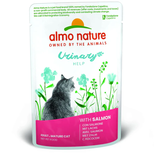 Almo Nature
      
      
       Holistic kesica za mačke Urinary help, Losos, 70g