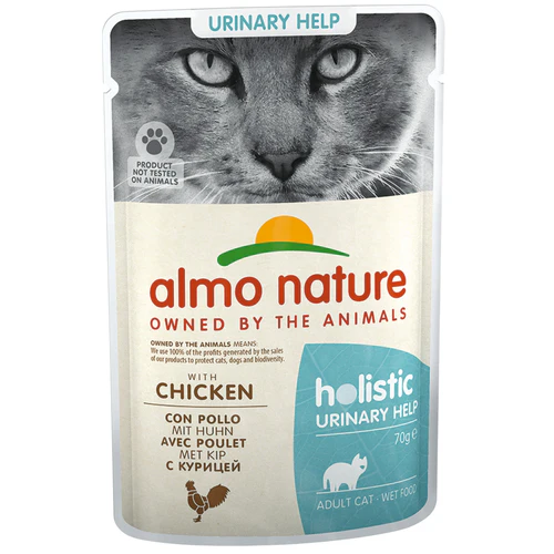 Almo Nature
      
      
       Holistic kesica za mačke Urinary help, Piletina, 70g
