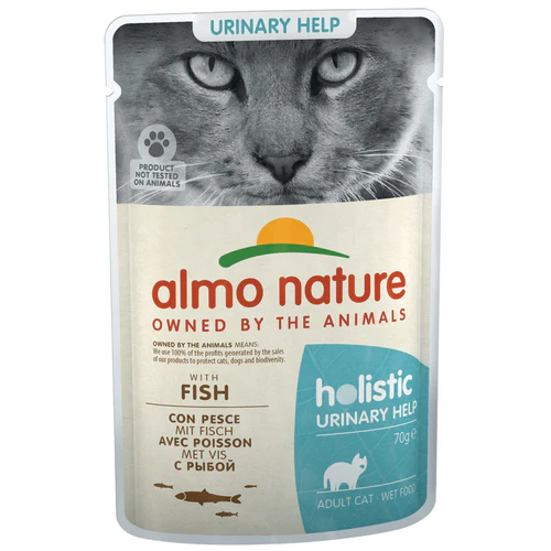 Almo Nature
      
      
       Holistic kesica za mačke Urinary help, Riba, 70g