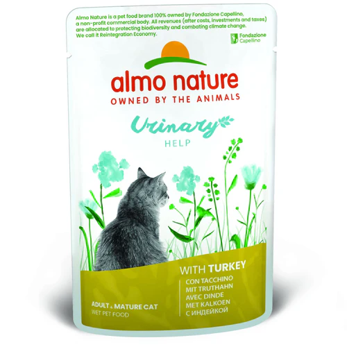 Almo Nature
      
      
       Holistic kesica za mačke Urinary help, Ćuretina, 70g