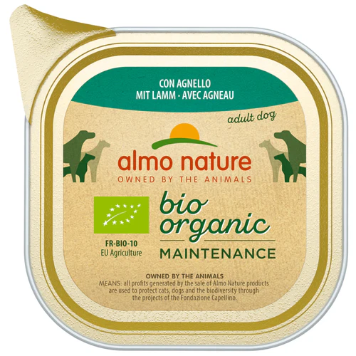 Almo Nature
      
      
      OUTLET  Biorganic Pašteta za pse s jagnjetinom, 100g