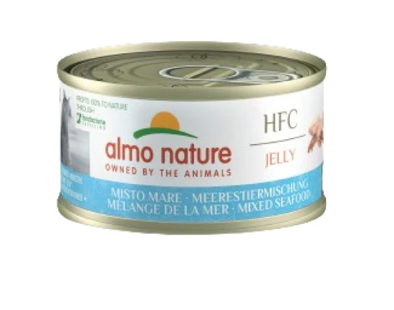 Almo Nature
      
      
      OUTLET  HFC Jelly konzerva za mačke, morski plodovi, 70g