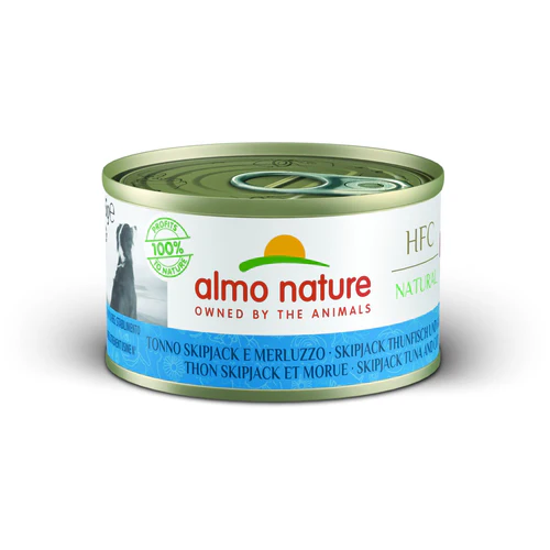 Almo Nature
      
      
      OUTLET  HFC Natural konzerva za pse s Tunom i Bakalarom, 95g