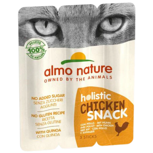 Almo Nature
      
      
      OUTLET  Holistic Poslastica za mačke s piletinom, 3x5g