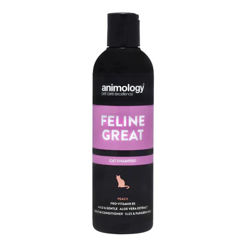 Animology
      
      
       Šampon za mačke Feline Great, s mirisom breskve, 250ml