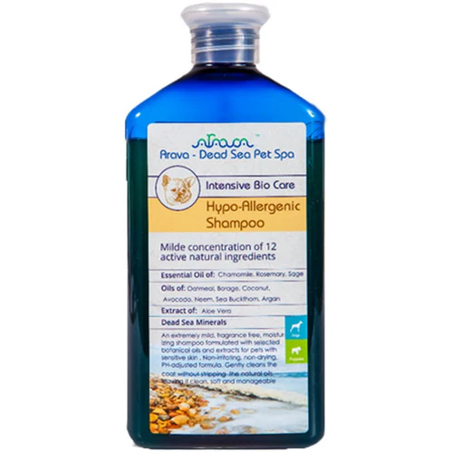 Arava
      
      
       Hypo-Allergenic, šampon za pse, mačke i mladunce, 400ml