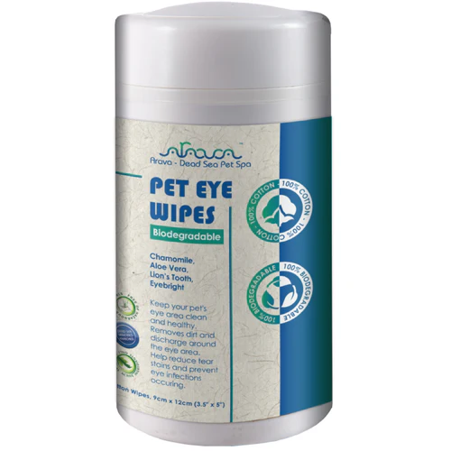 Arava
      
      
       Pet Eye Wipes, vlažne maramice za negu očiju, biorazgradive, 100kom