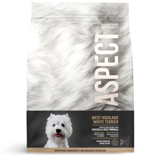 Aspect
      
      
       West Highland White Terrier, s piletinom i pirinčem, 2,5kg