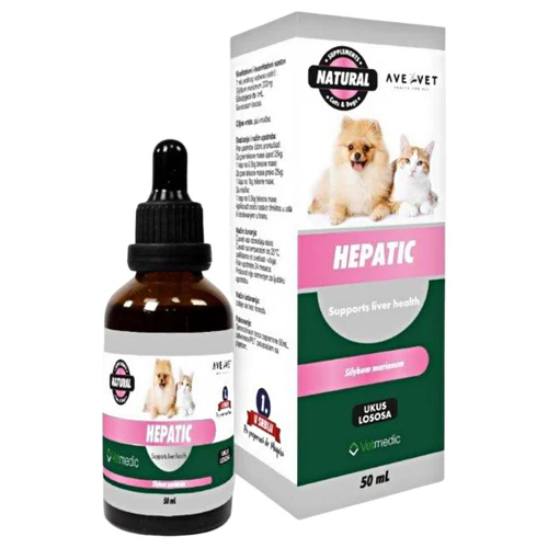 AveVet
      
      
       Oralni rastvor za pse i mačke Hepatic, s ukusom lososa, 100ml