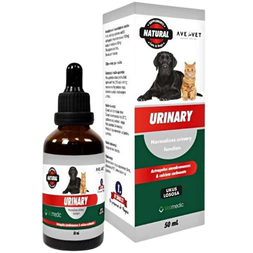 AveVet
      
      
       Oralni rastvor za pse i mačke Urinary, s ukusom lososa, 100ml