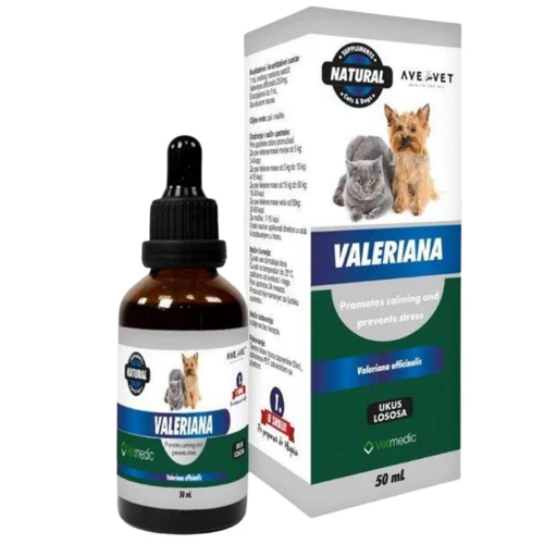 AveVet
      
      
       Oralni rastvor za pse i mačke Valeriana, s ukusom lososa, 100ml