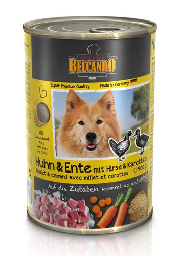Belcando
      
      
       Adult s piletinom, pačetinom i prosom, 400g