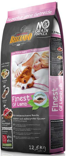 Belcando
      
      
       Finest Jagnjetina, XSmall/Medium Breeds, bez žitarica, 4kg