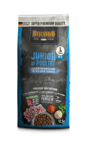 Belcando
      
      
       JUNIOR Živina, Mediium/XLarge Breeds, bez žitarica, 12,5kg
