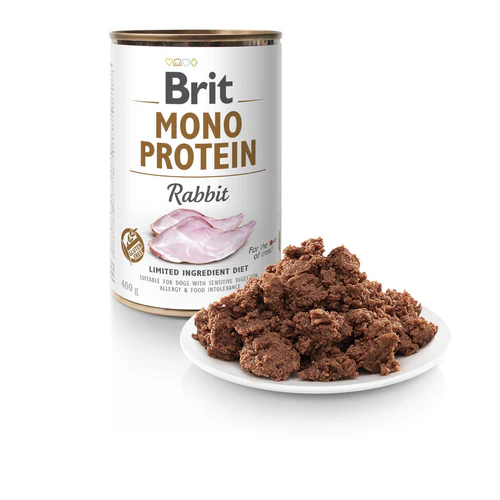 Brit Care
      
      
      BRIT Mono Protein, s zečetinom, bez žitarica, 400g