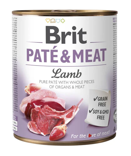 Brit Care
      
      
      BRIT Pat & Meat, s komadićima jagnjetine u pašteti, bez žitarica
