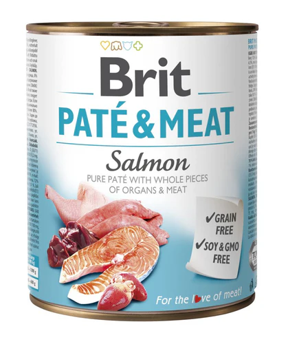 Brit Care
      
      
      BRIT Pat & Meat, s komadićima lososa u pašteti, bez žitarica