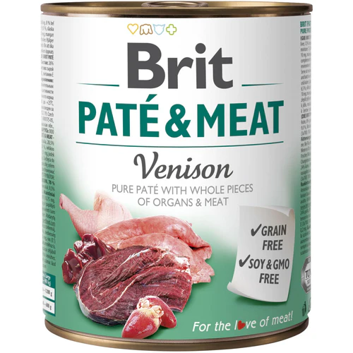 Brit Care
      
      
      BRIT Pat & Meat, s komadićima srnetine u pašteti, bez žitarica