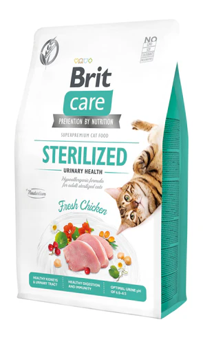 Brit Care
      
      
       Cat Sterilized Urinary Health, bez žitarica