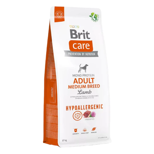 Brit Care
      
      
       Hypoallergenic, Adult Medium Breed, s jagnjetinom i pirinčem