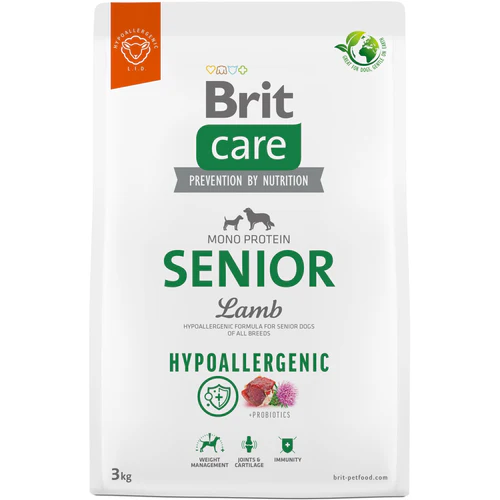 Brit Care
      
      
       Hypoallergenic, Senior, s jagnjetinom i pirinčem