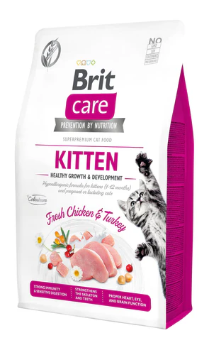Brit Care
      
      
       KITTEN Healthy Growth&Development, bez žitarica