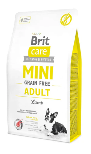 Brit Care
      
      
       Mini Adult, s jagnjetinom, bez žitarica