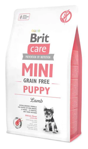 Brit Care
      
      
       Mini PUPPY, s jagnjetinom, bez žitarica
