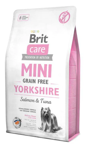 Brit Care
      
      
       Mini Yorkshire, s lososom i tunjevinom, bez žitarica