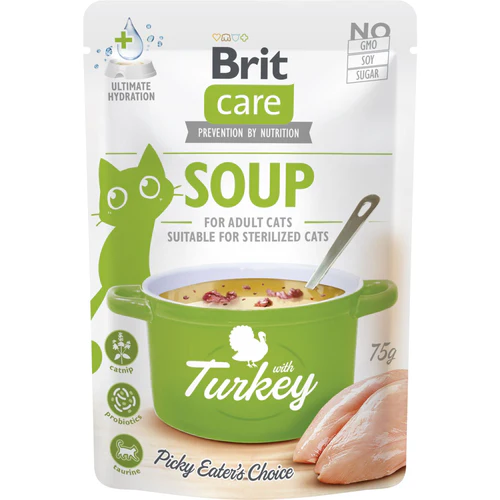 Brit Care
      
      
       Soup, ukusna supa za probirljive mačke, s ćuretinom, 75g