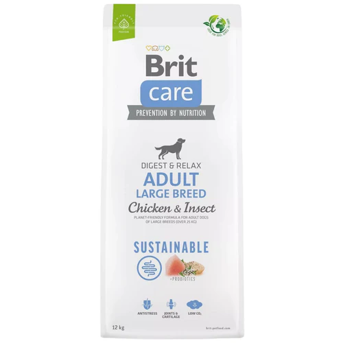 Brit Care
      
      
       Sustainable, Adult Large Breed, s piletinom i insektima