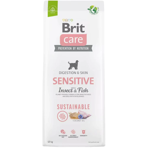 Brit Care
      
      
       Sustainable, Sensitive All Breed, s ribom i insektima