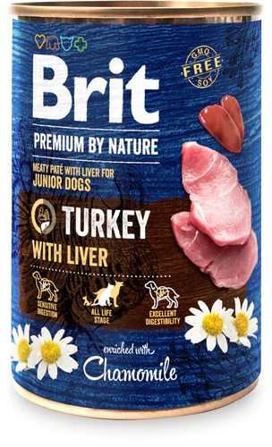Brit Premium
      
      
       by Nature JUNIOR, mesna pašteta za štenad s ćuretinom, 400g