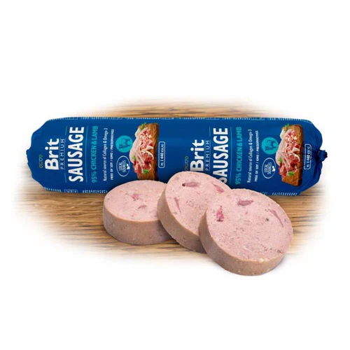 Brit Premium
      
      
       by Nature kobasica za pse, 95% mesa piletine i jagnjetine, 800g