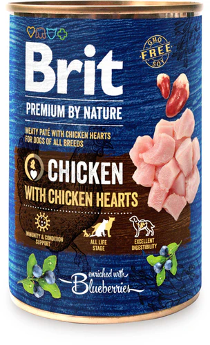 Brit Premium
      
      
       by Nature, mesna pašteta za pse s piletinom i srcima