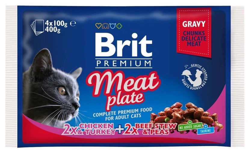Brit Premium
      
      
       kesice, sočni komadići, mesni obrok, 4x100g